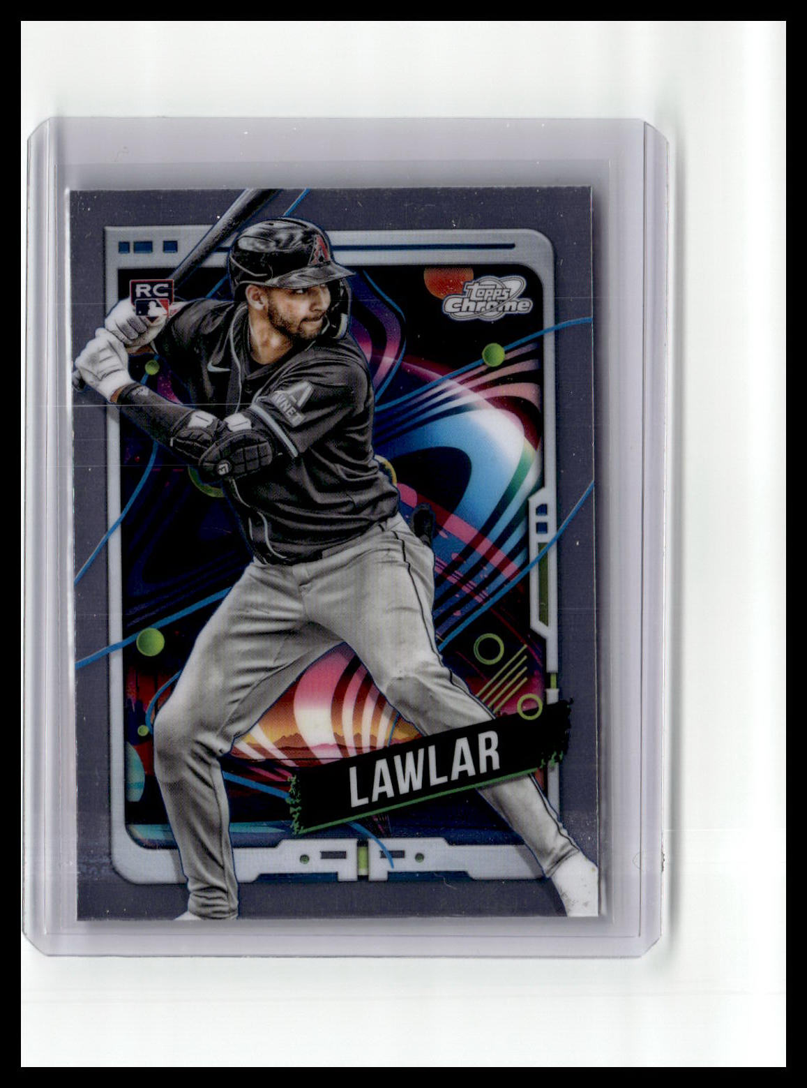 2024 Topps Chrome Cosmic #105 Jordan Lawlar