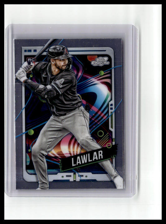 2024 Topps Chrome Cosmic #105 Jordan Lawlar