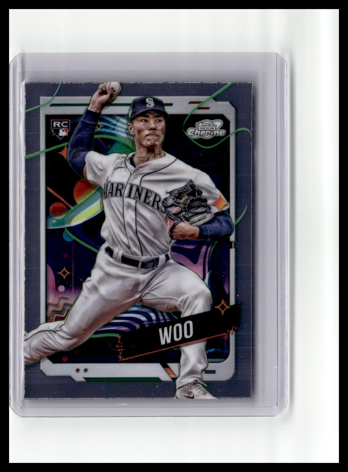 2024 Topps Chrome Cosmic #97 Bryan Woo