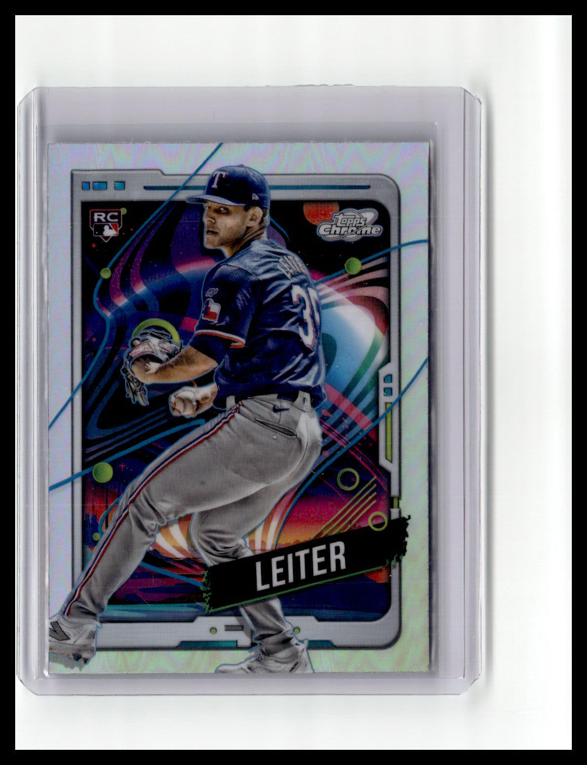2024 Topps Chrome Cosmic #101 Jack Leiter