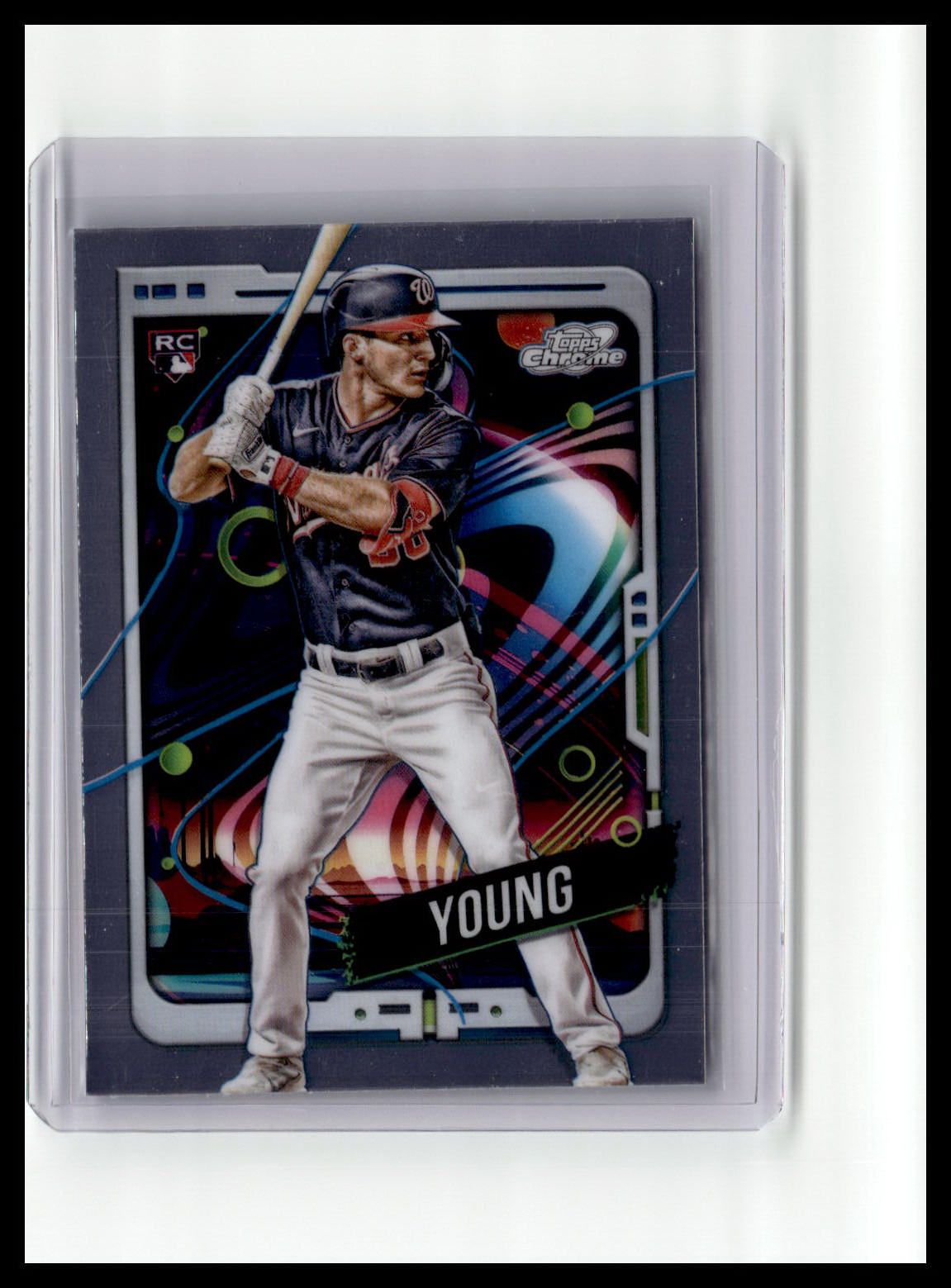 2024 Topps Chrome Cosmic #193 Jacob Young