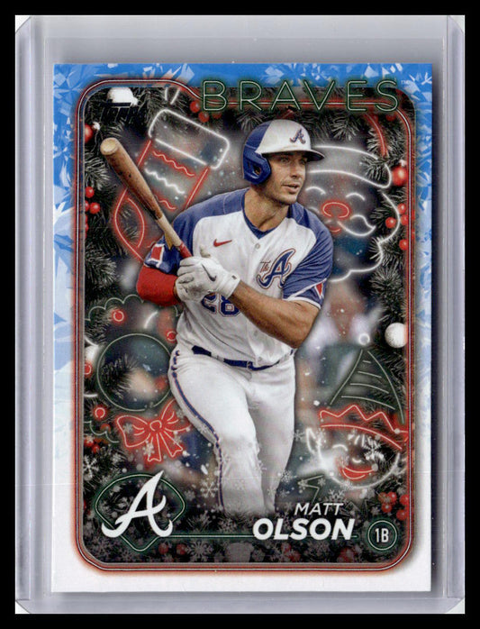 2024 Topps Holiday #H146 Matt Olson