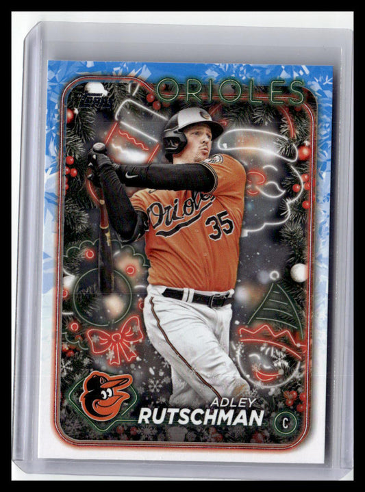 2024 Topps Holiday #H194 Adley Rutschman