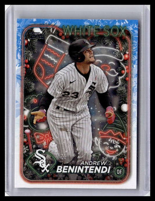2024 Topps Holiday #H131 Andrew Benintendi