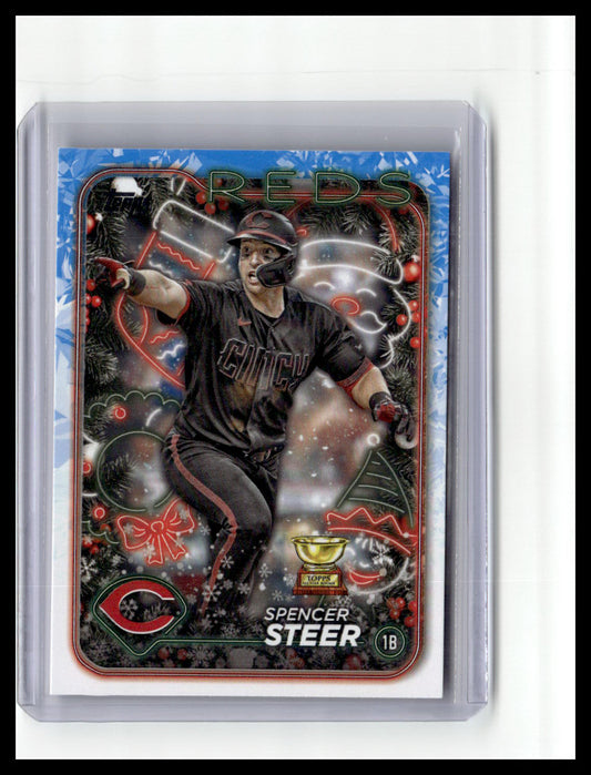 2024 Topps Holiday #H112 Spencer Steer