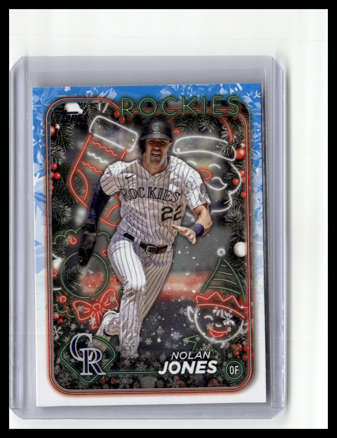 2024 Topps Holiday #H115 Nolan Jones