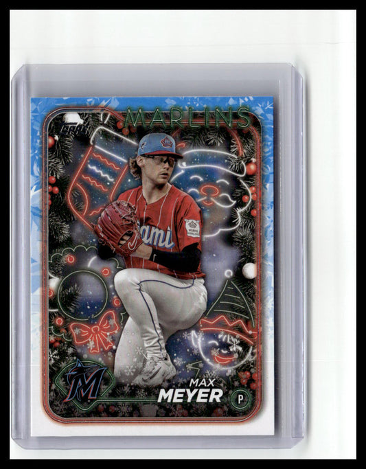 2024 Topps Holiday #H106 Max Meyer