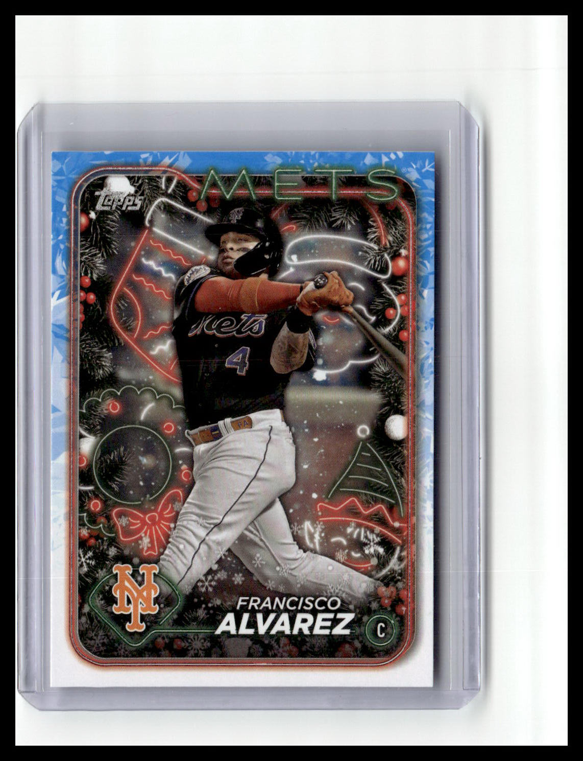 2024 Topps Holiday #H184 Francisco Alvarez