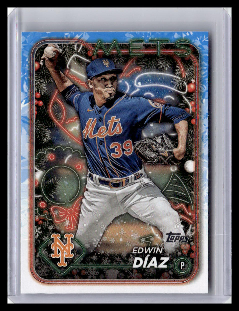 2024 Topps Holiday #H19 Edwin Díaz