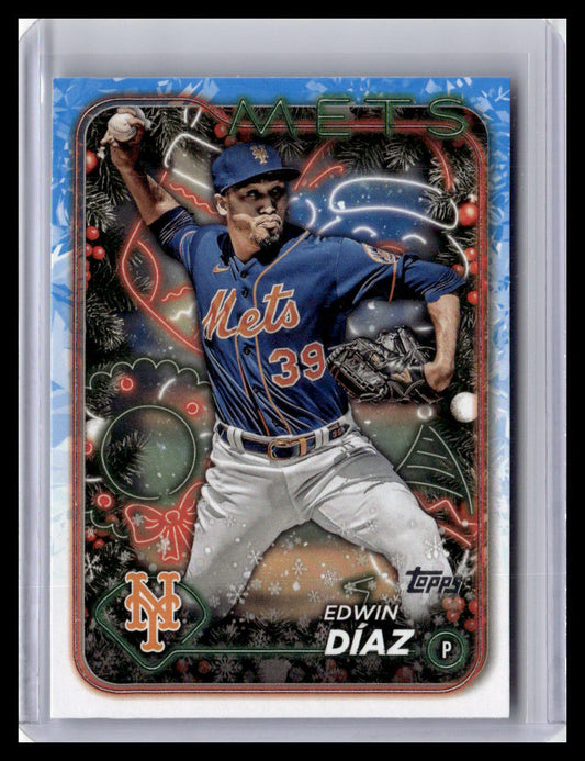 2024 Topps Holiday #H19 Edwin Díaz