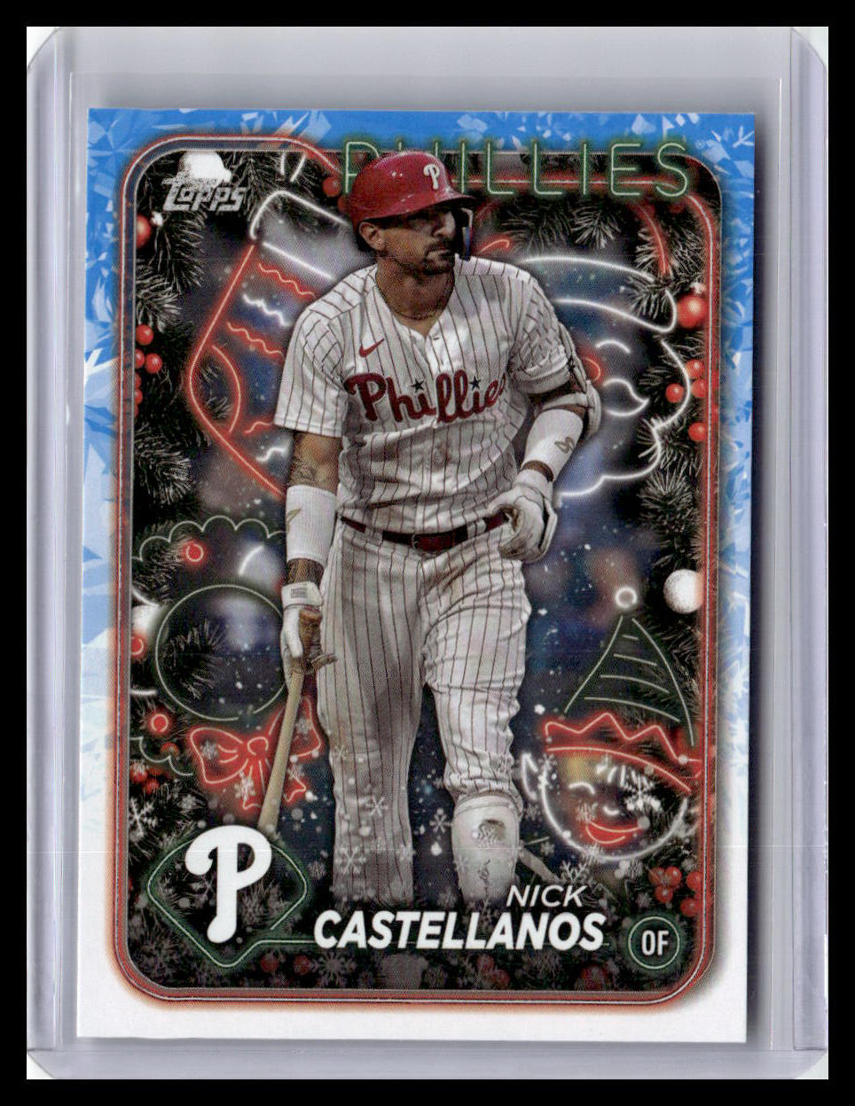 2024 Topps Holiday #H195 Nick Castellanos