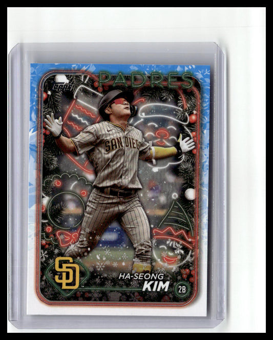 2024 Topps Holiday #H189 Ha-Seong Kim