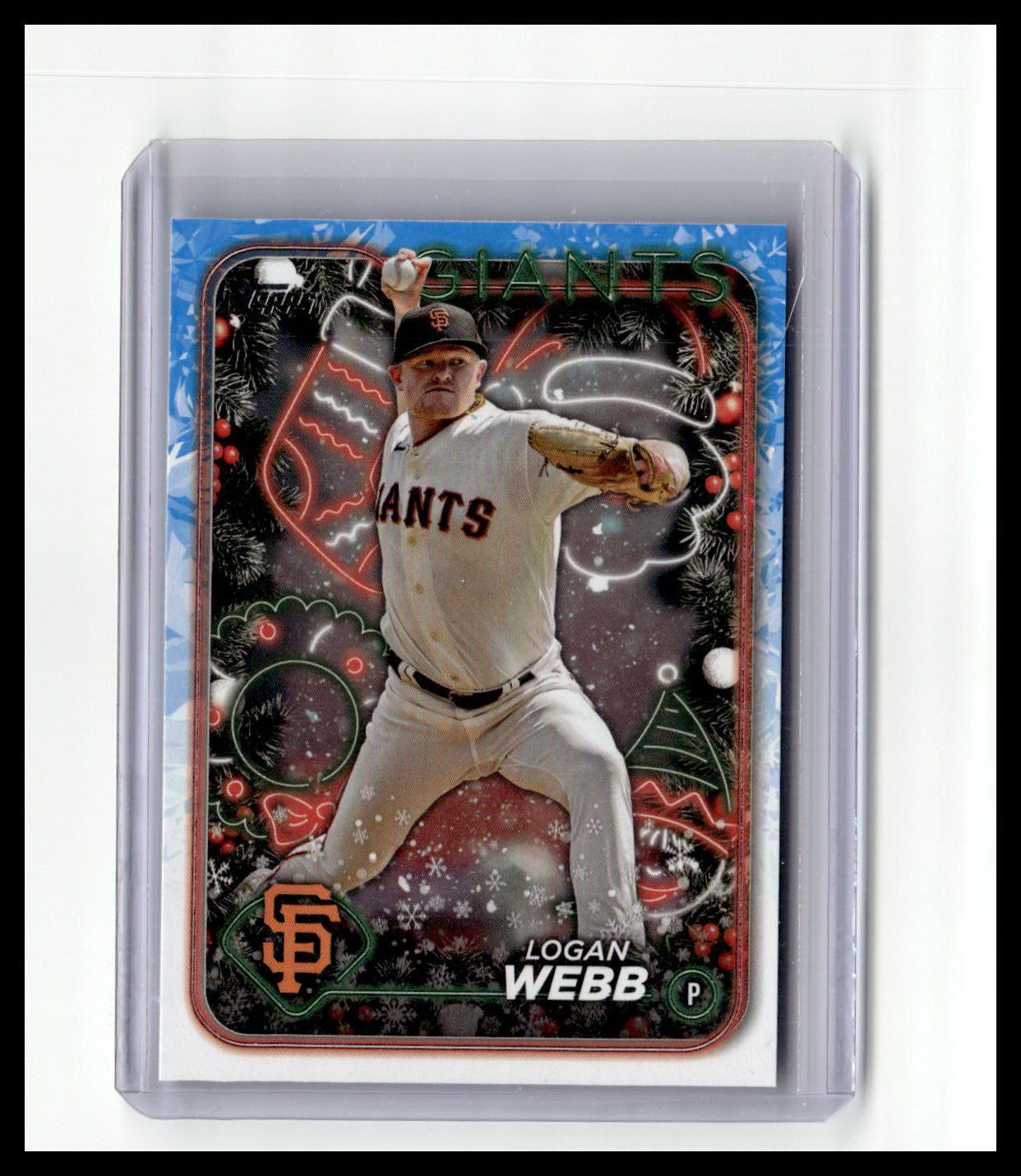 2024 Topps Holiday #H122 Logan Webb
