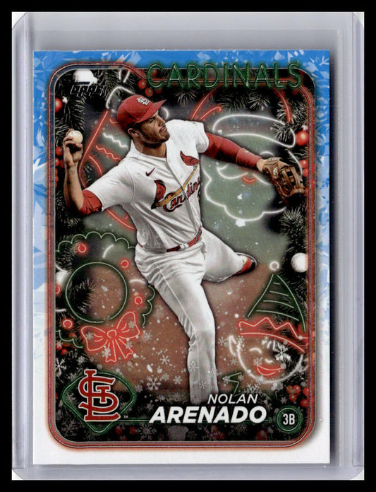 2024 Topps Holiday #H139 Nolan Arenado