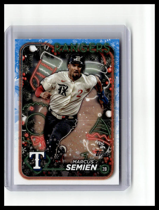 2024 Topps Holiday #H116 Marcus Semien
