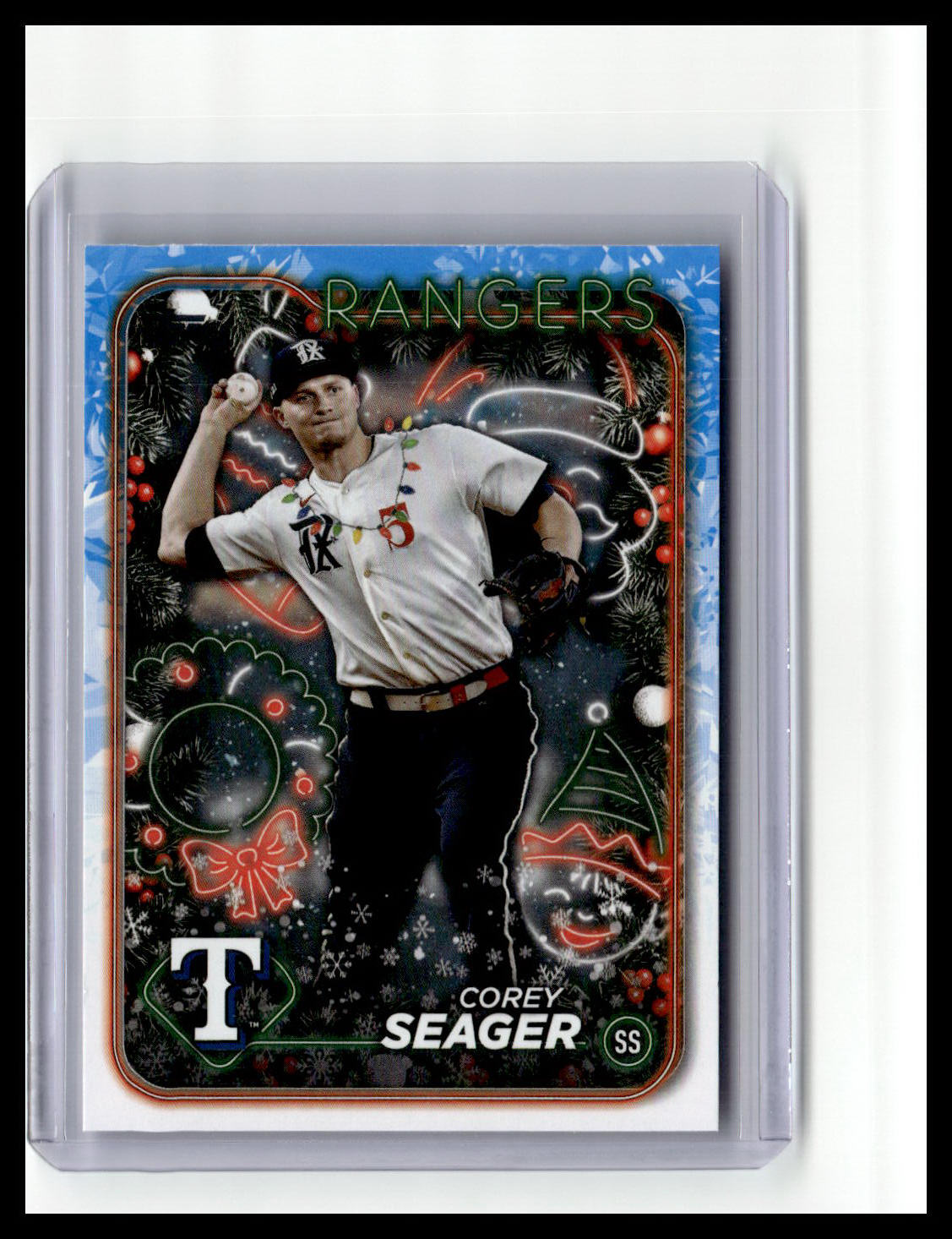 2024 Topps Holiday #H45 Corey Seager
