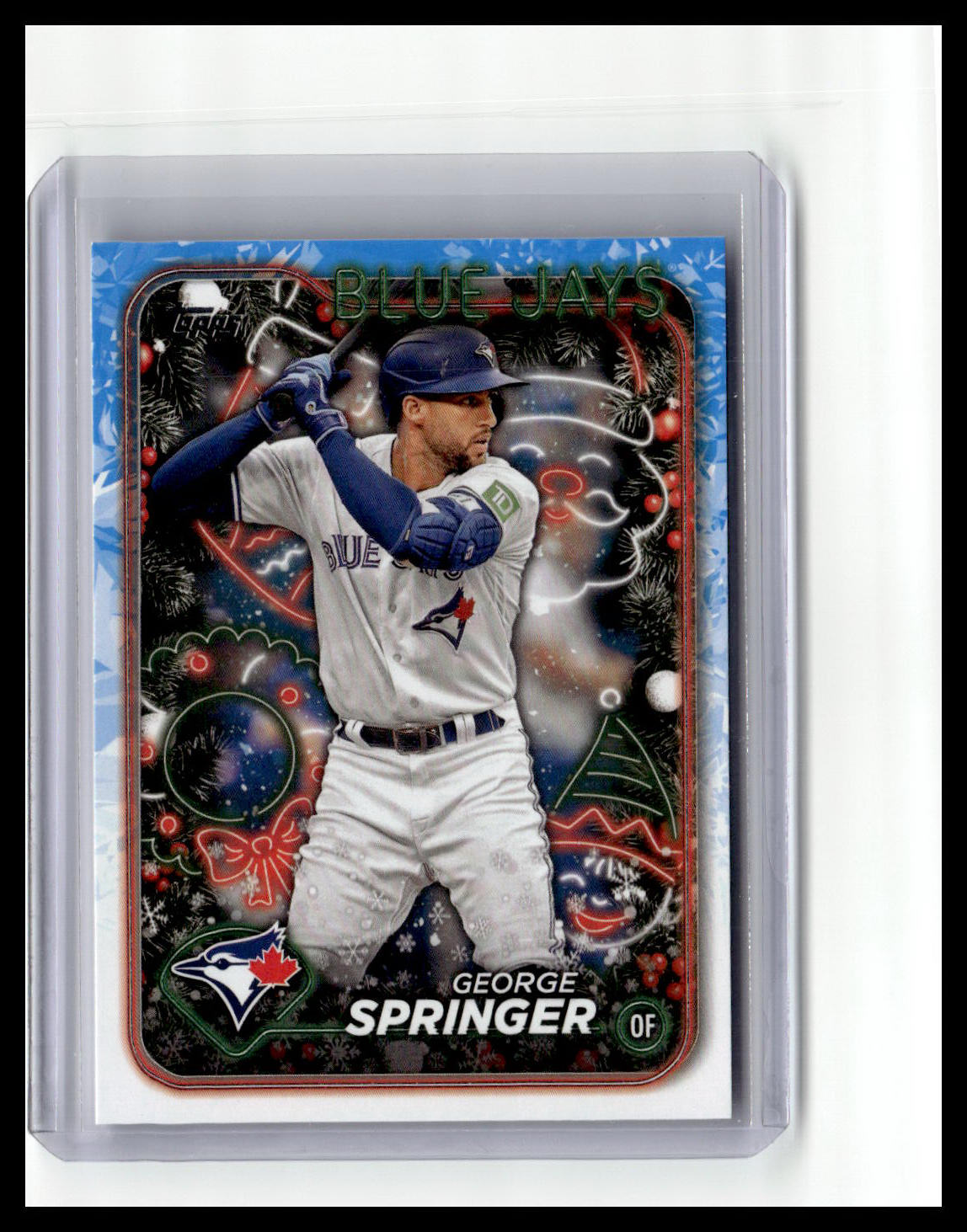 2024 Topps Holiday #H124 George Springer