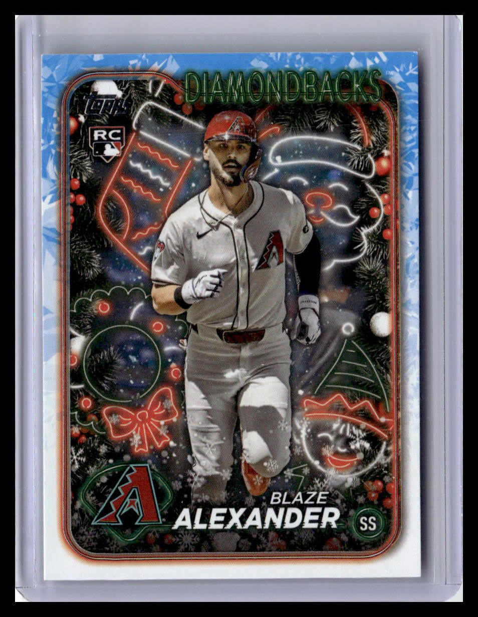 2024 Topps Holiday #H69 Blaze Alexander