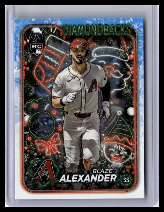 2024 Topps Holiday #H69 Blaze Alexander