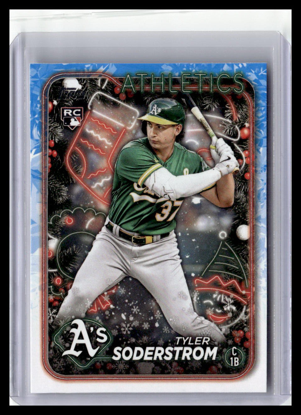 2024 Topps Holiday #H127 Tyler Soderstrom