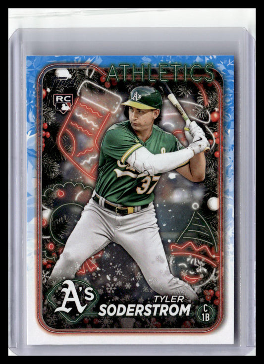 2024 Topps Holiday #H127 Tyler Soderstrom