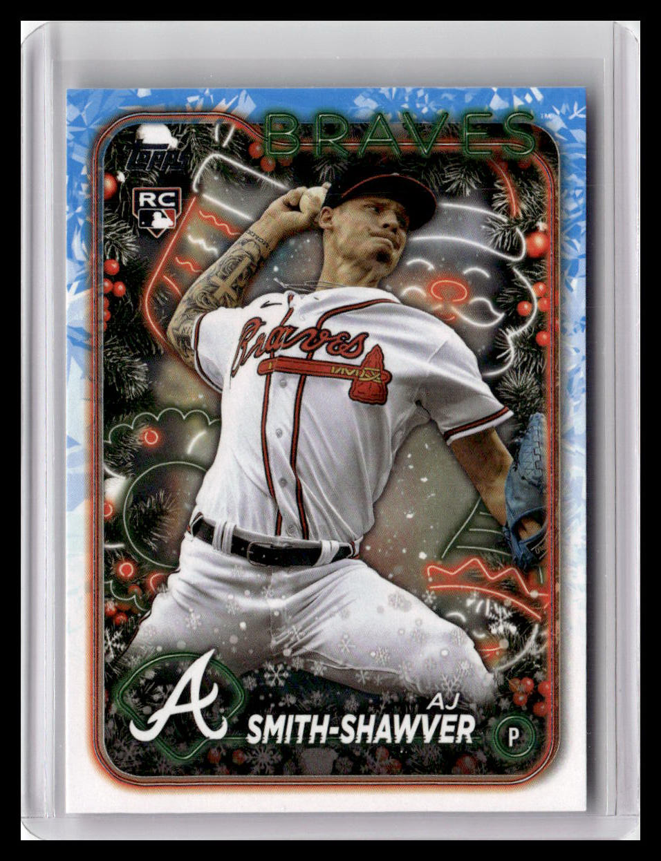 2024 Topps Holiday #H23 AJ Smith-Shawver