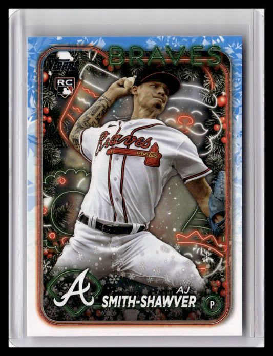 2024 Topps Holiday #H23 AJ Smith-Shawver
