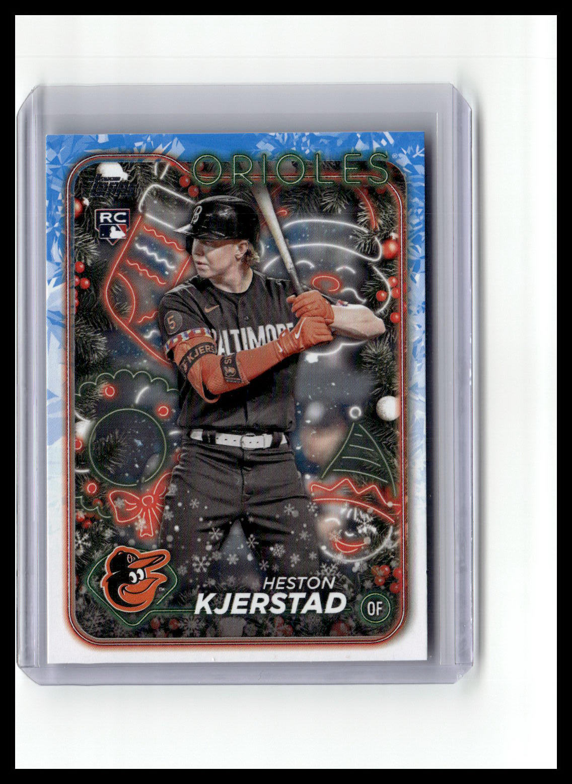 2024 Topps Holiday #H171 Heston Kjerstad
