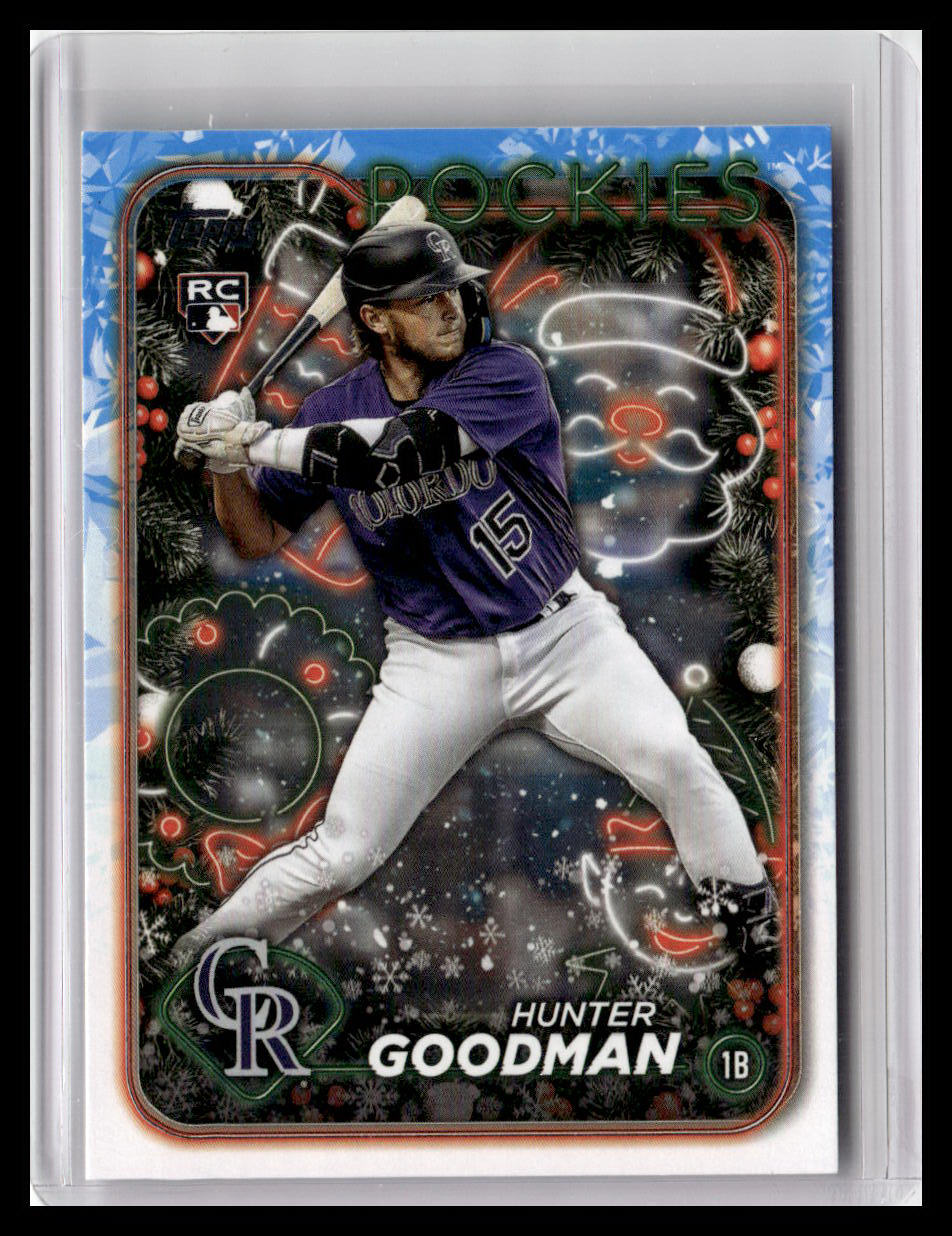 2024 Topps Holiday #H178 Hunter Goodman