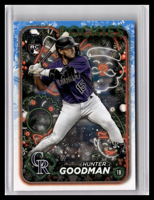 2024 Topps Holiday #H178 Hunter Goodman