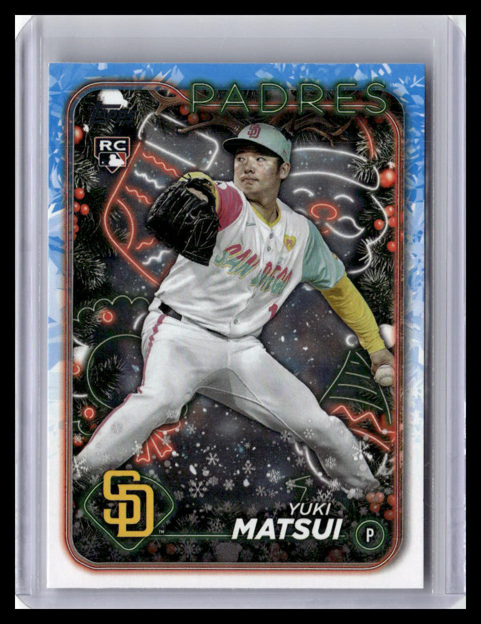 2024 Topps Holiday #H191 Yuki Matsui