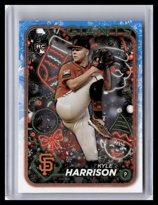 2024 Topps Holiday #H175 Kyle Harrison