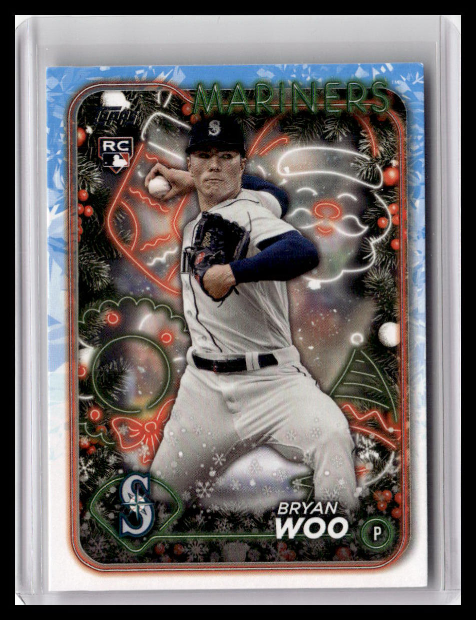 2024 Topps Holiday #H193 Bryan Woo