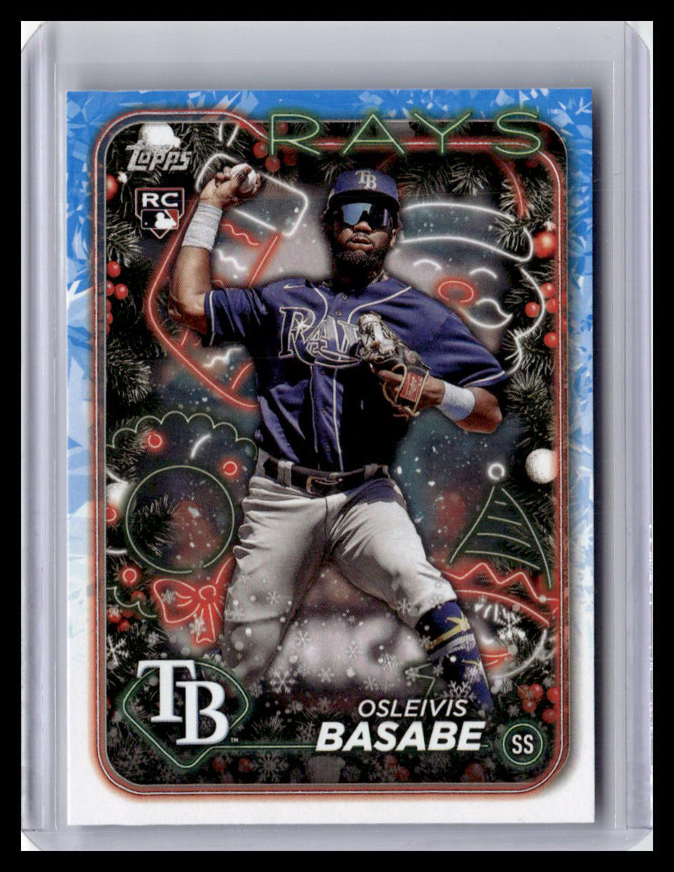 2024 Topps Holiday #H118 Osleivis Basabe