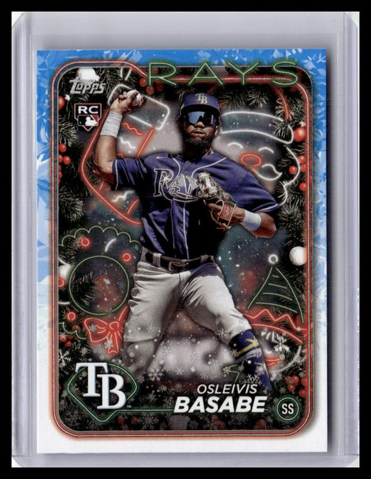 2024 Topps Holiday #H118 Osleivis Basabe