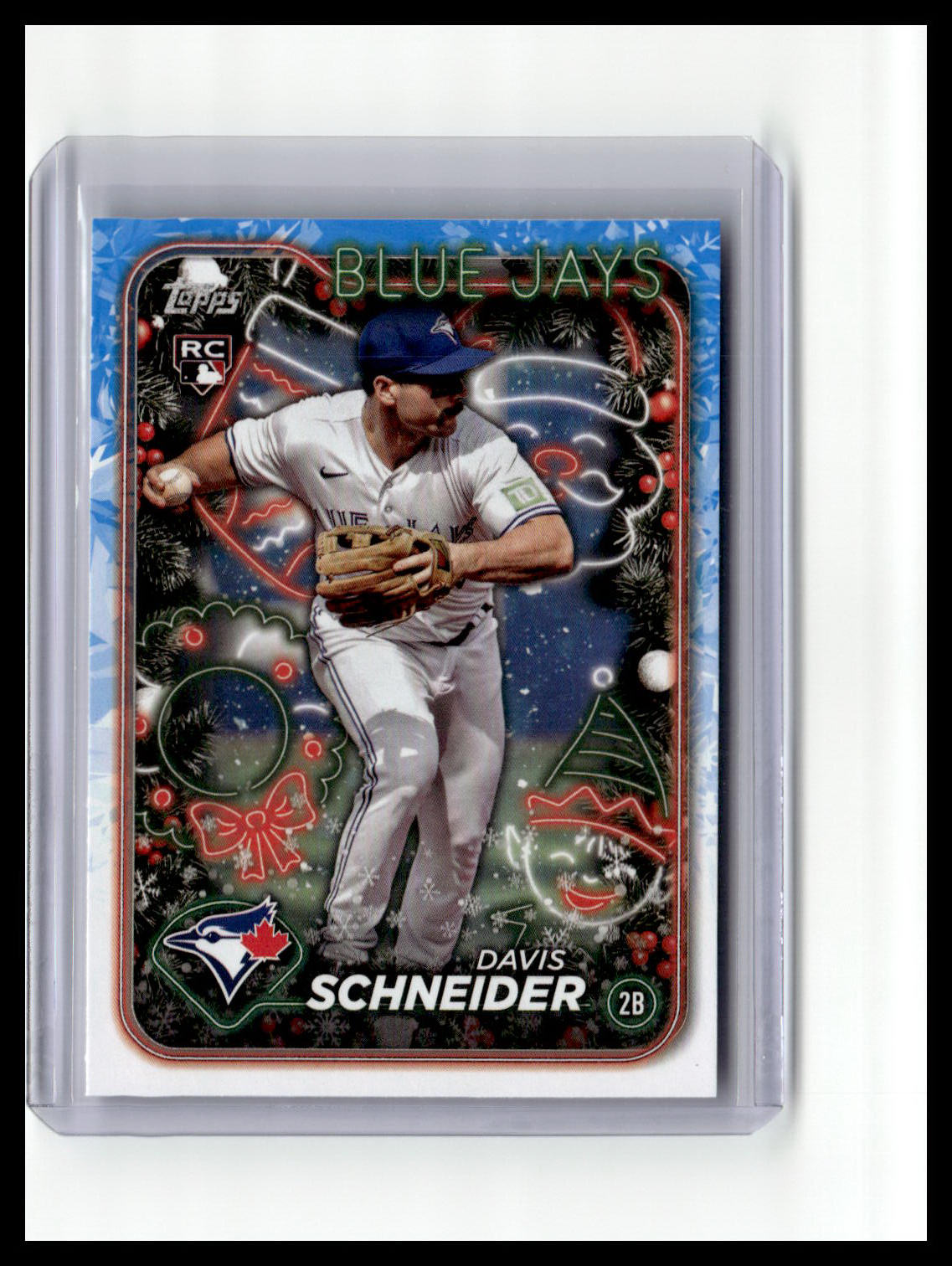 2024 Topps Holiday #H132 Davis Schneider