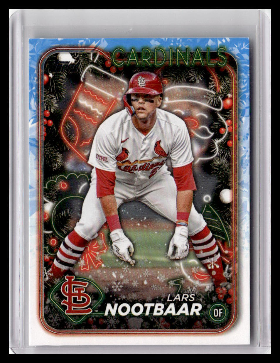 2024 Topps Holiday #H96 Lars Nootbaar