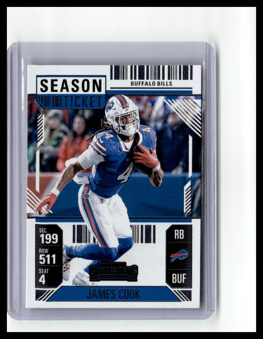 2024 Panini Contenders #10 James Cook