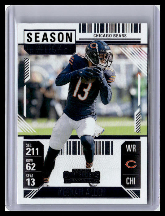 2024 Panini Contenders #17 Keenan Allen