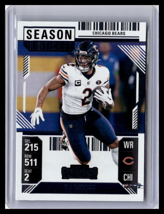 2024 Panini Contenders #18 DJ Moore