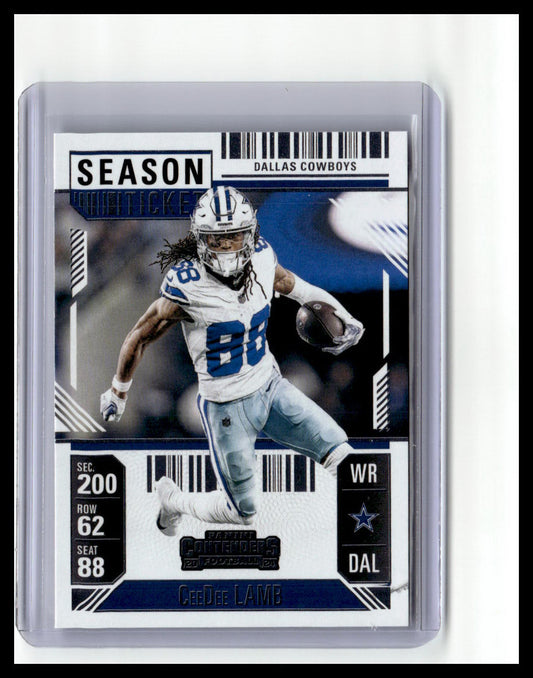 2024 Panini Contenders #26 CeeDee Lamb