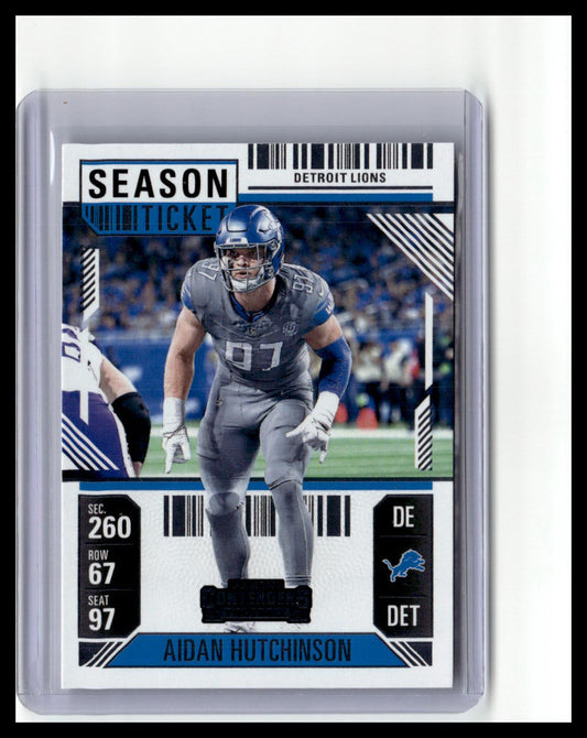 2024 Panini Contenders #34 Aidan Hutchinson