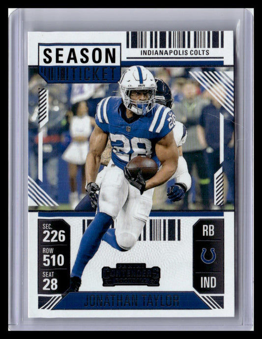 2024 Panini Contenders #43 Jonathan Taylor