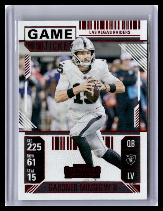 2024 Panini Contenders #53 Gardner Minshew II