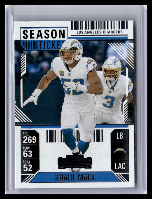 2024 Panini Contenders #57 Khalil Mack