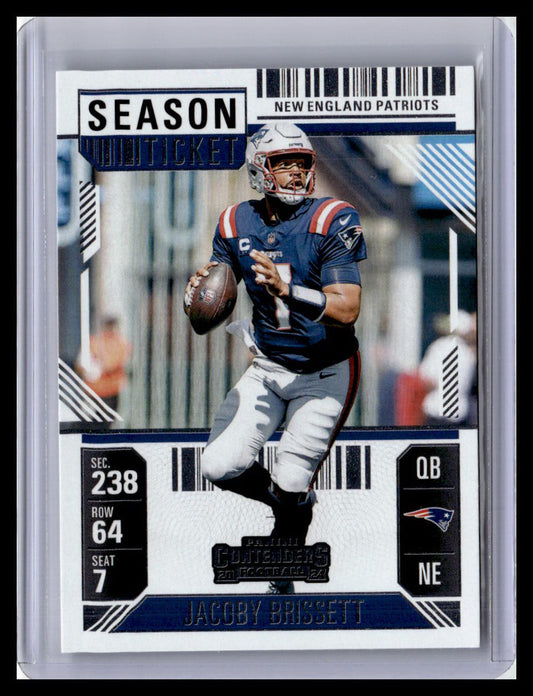 2024 Panini Contenders #67 Jacoby Brissett