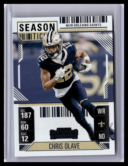 2024 Panini Contenders #70 Chris Olave