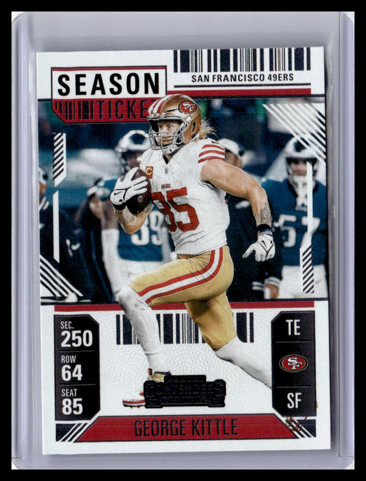 2024 Panini Contenders #85 George Kittle