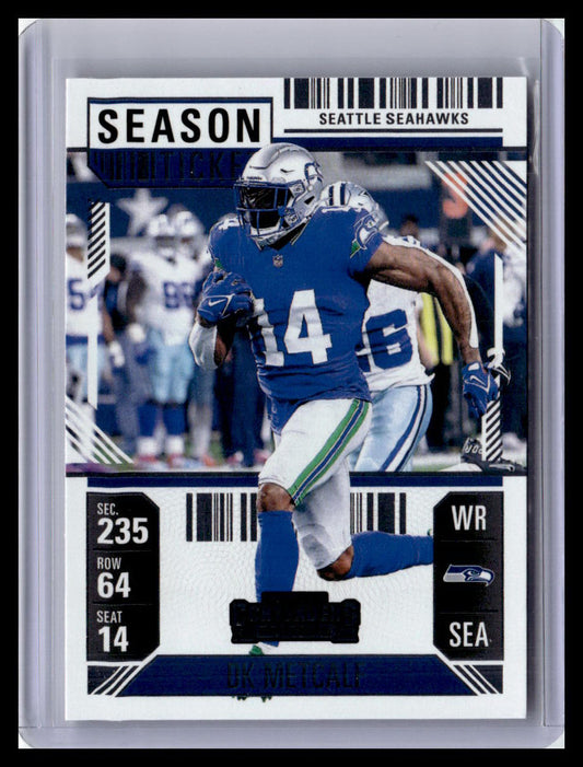 2024 Panini Contenders #91 DK Metcalf