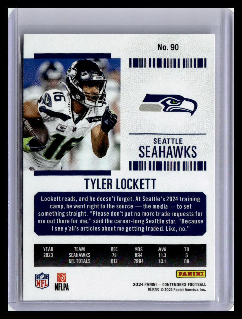 2024 Panini Contenders #90 Tyler Lockett